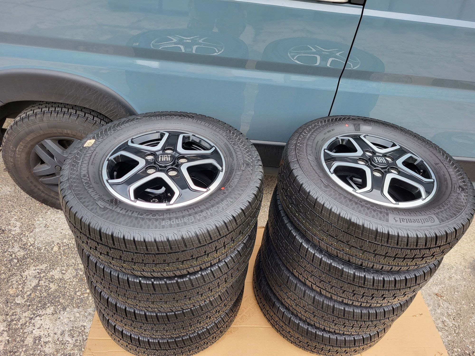Fiat Ducato Koła 16" 5x130 Continental VancoContactCamper