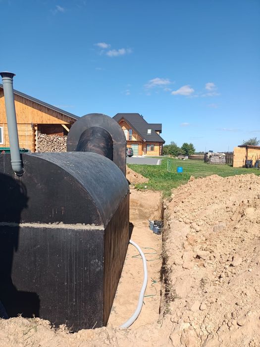 Ziemianka ogrodowa B30W8 piwnica betonowa schody wentylacja tunel drzw