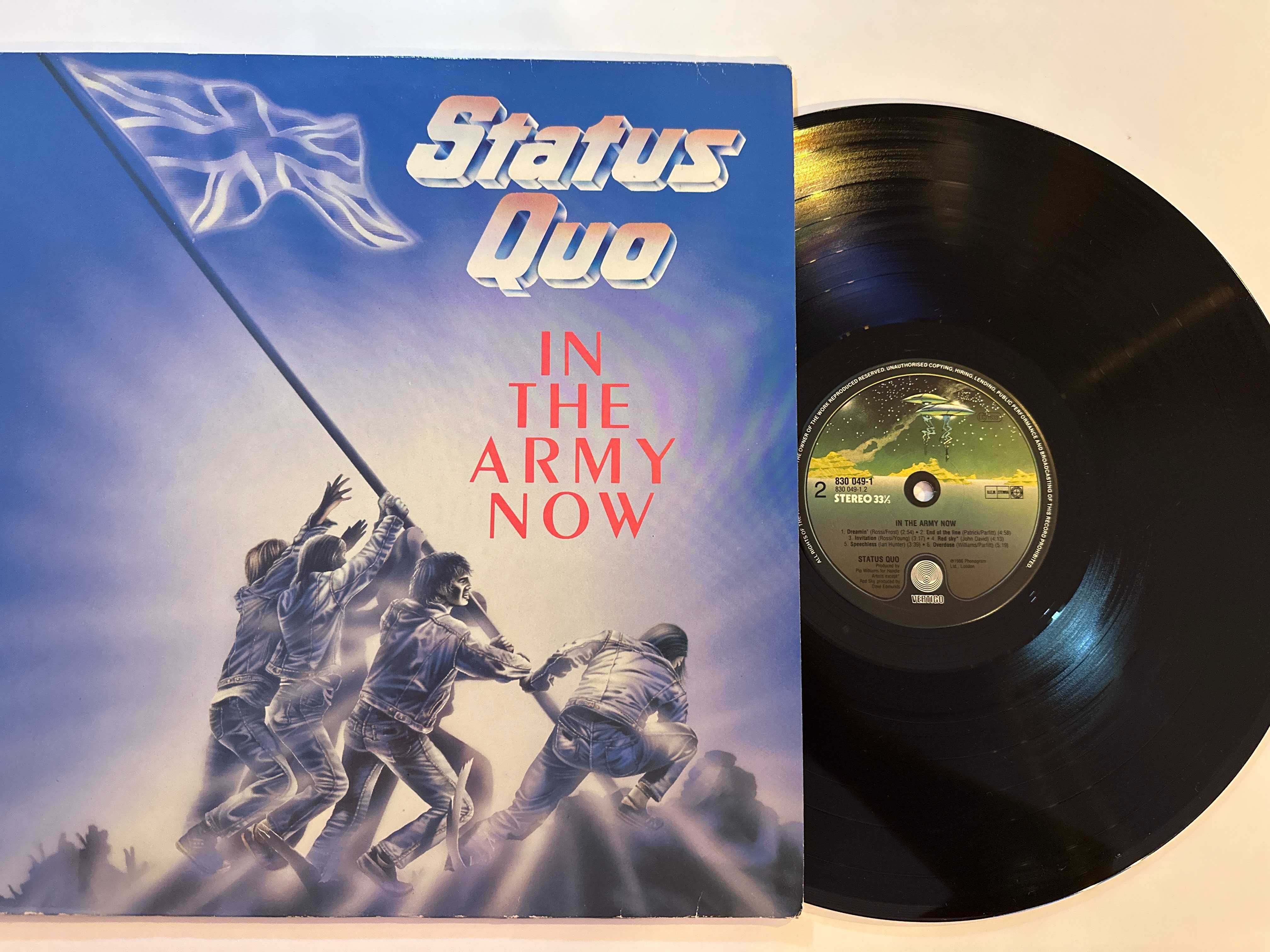 Status Quo – In The Army Now LP Winyl Press Netherland (A-68)