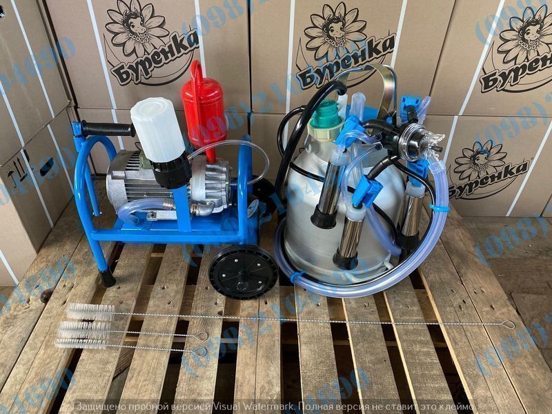 Доїльний апарат "Буренка-1 комбі" масляний