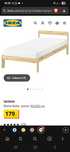 Łóżko Ikea Neiden
