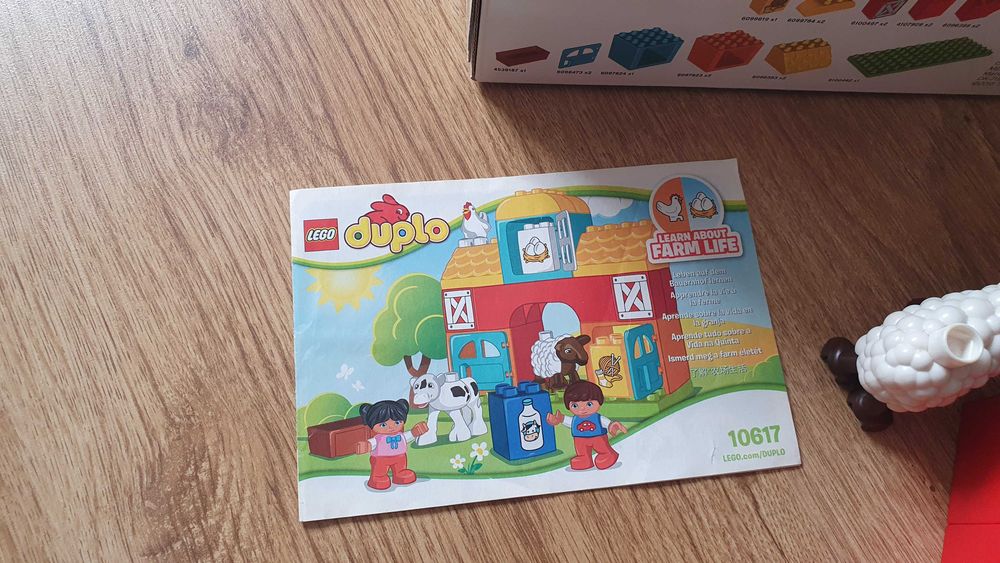 Lego Duplo 10617 Pierwsza Farma, kompletny zestaw oryginalny karton