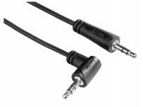 HAMA Kabel Jack 3,5mm Mini Jack - Jack 3,5mm KĄTOWY 1,5m