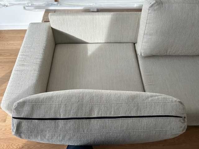 Conjunto 2 sofás modernos e de qualidade, em excelente estado