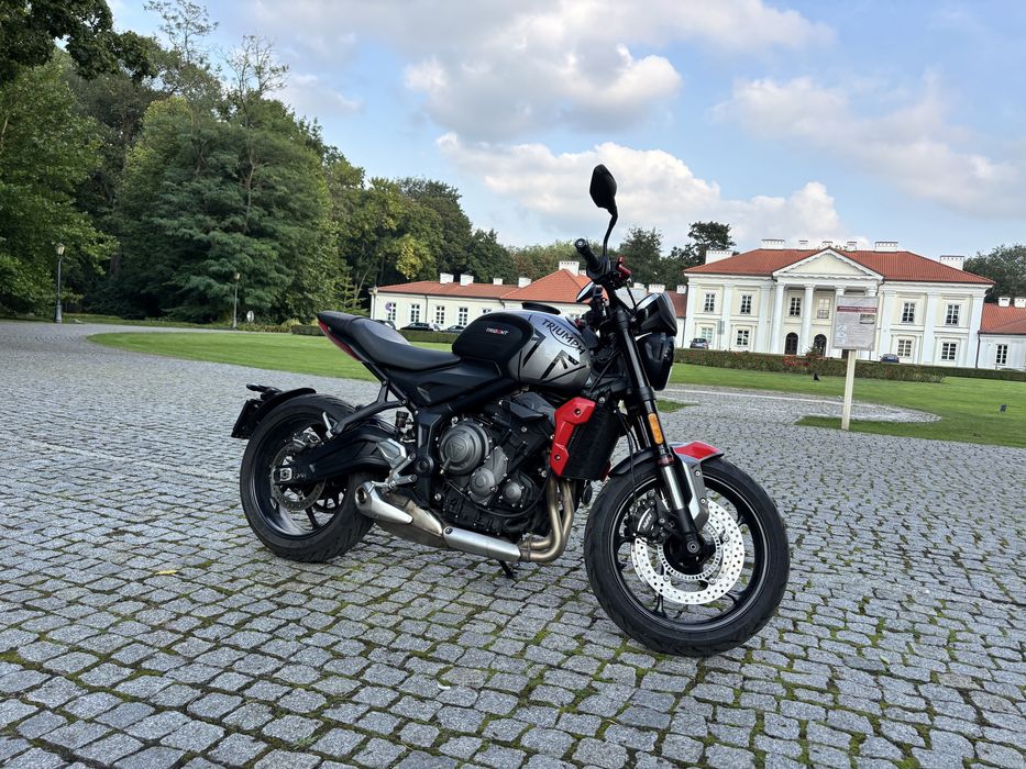 Triumph Trident 660, Cena zimowa. Salon PL 28 tys km przebiegu