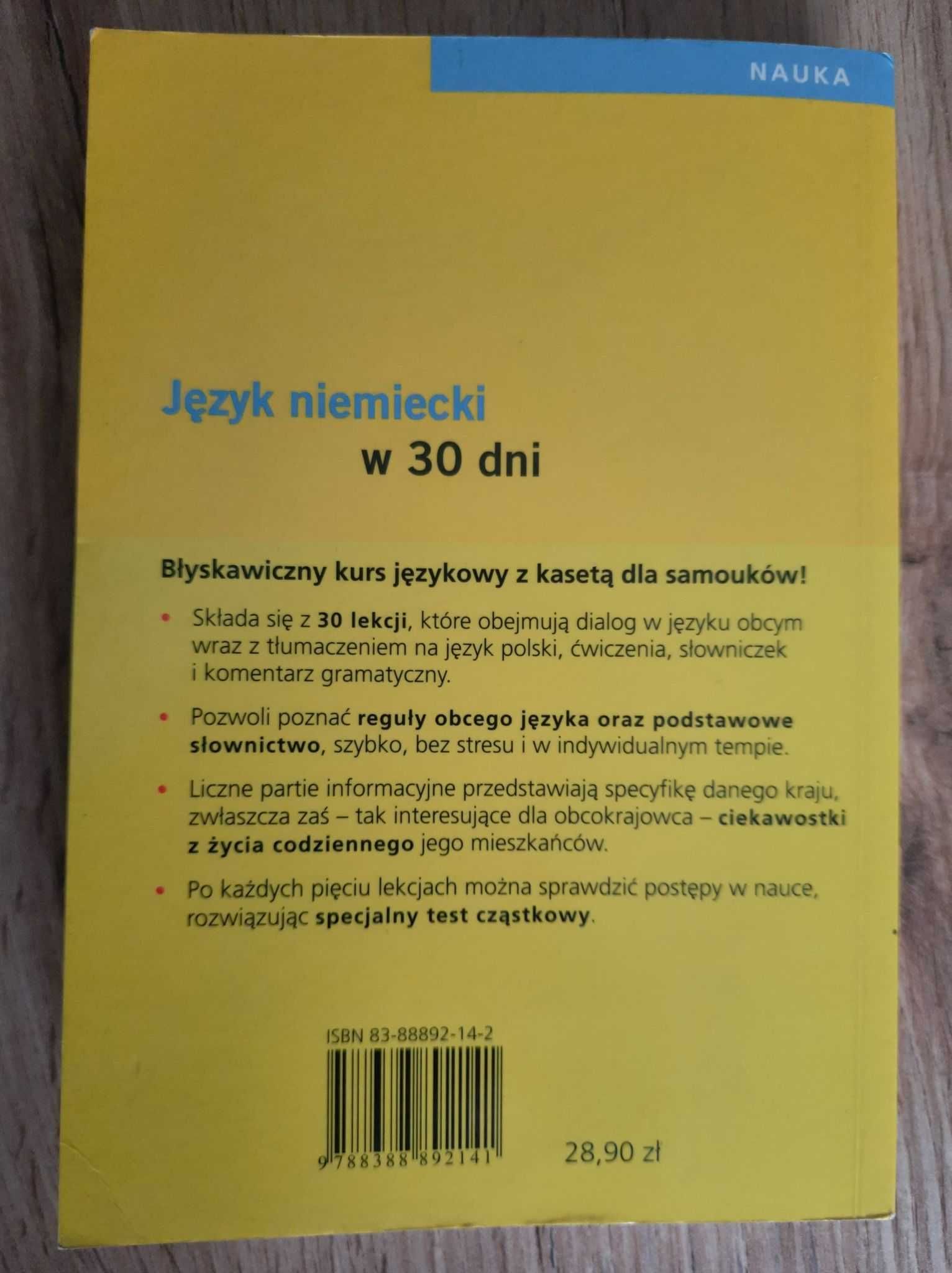 Książka język niemiecki w 30 dni