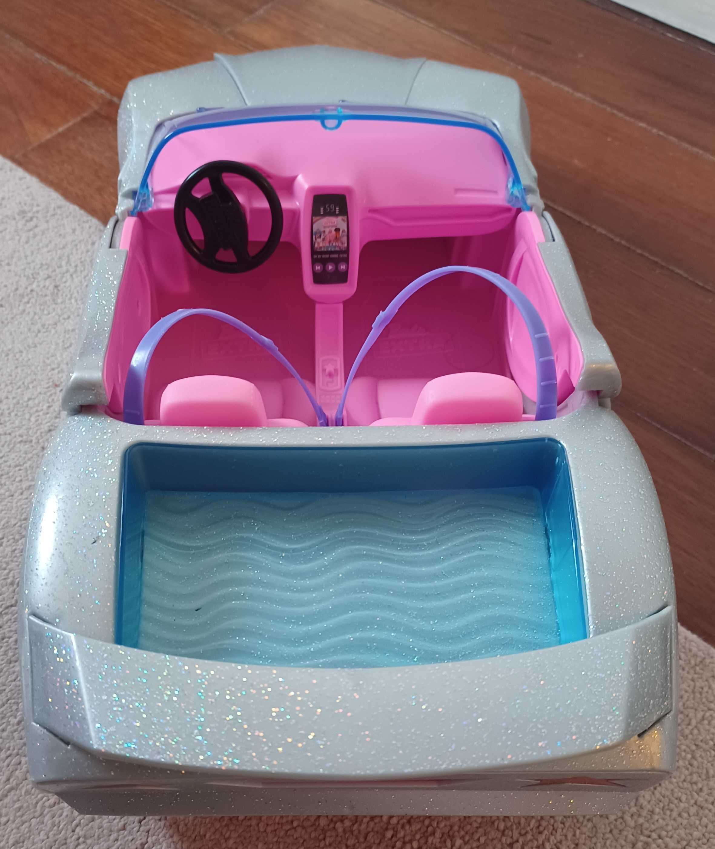 Carro Descapotável Prateado - Barbie Extra - Menina > 36 meses