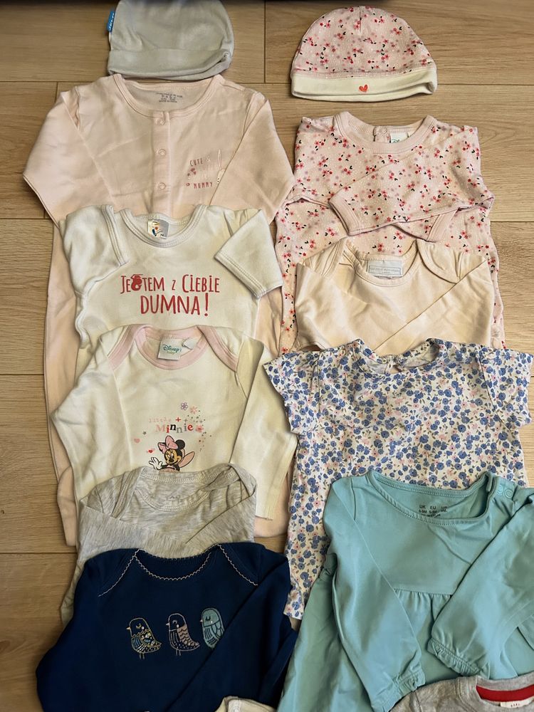 Zestaw PAKA carter’s zara reserved 74 super stan 21 szt.