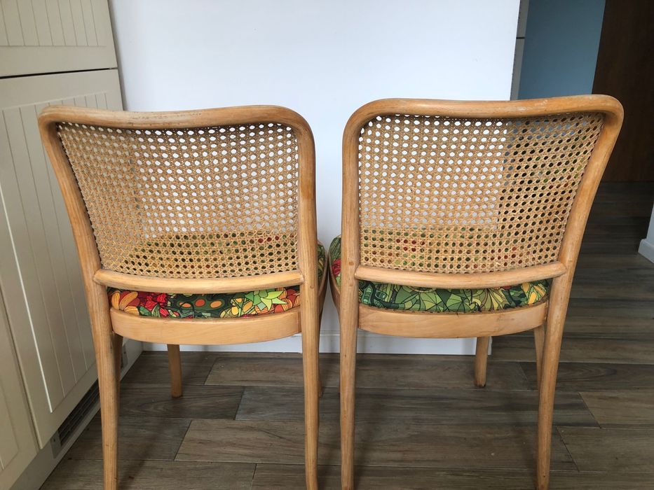 Krzesła ratan gięte tapicerowane