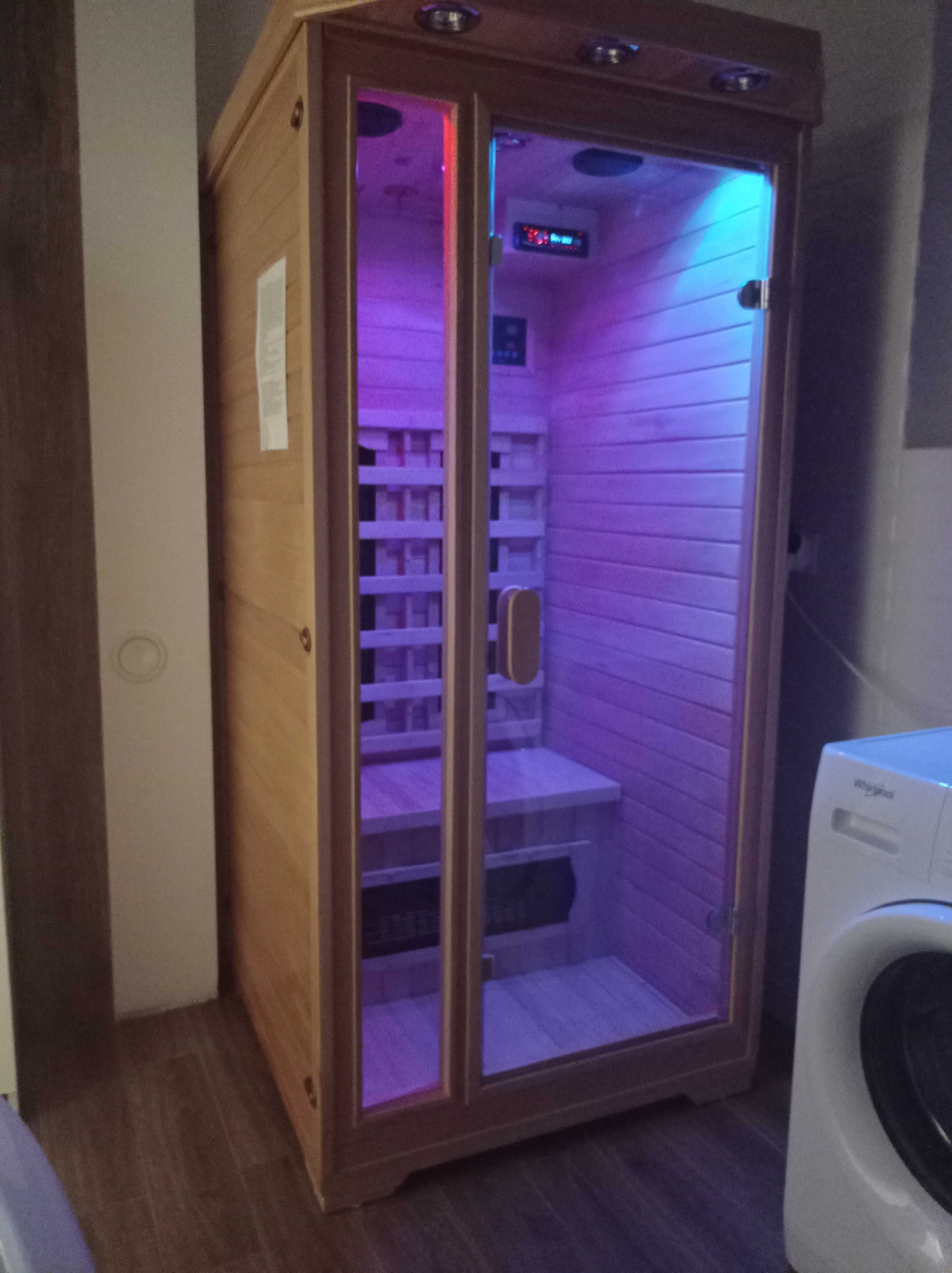 Sauna bania jacuzzi kino dom domek całoroczny Kocurek 8 os