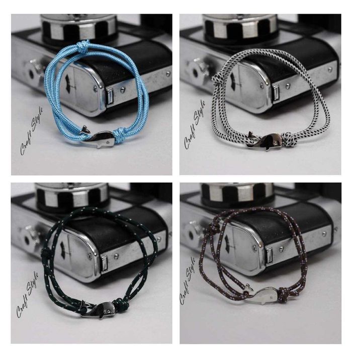 Pulseira de Marinheiro/Baleia Unissexo Nº1 (4 Modelos) | NOVAS