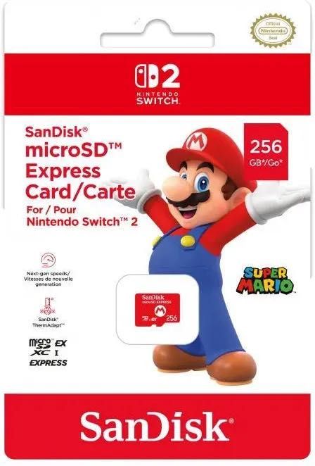 Karta SanDisk microSD Express 256GB