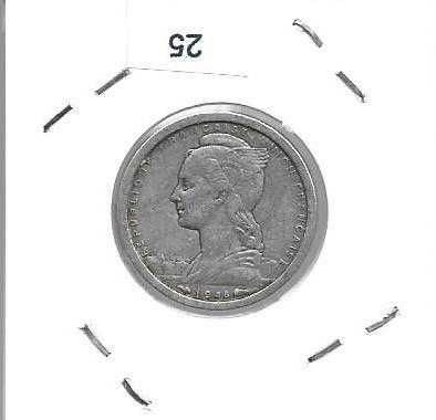 África Ocidental Francesa - - - - - - Moedas