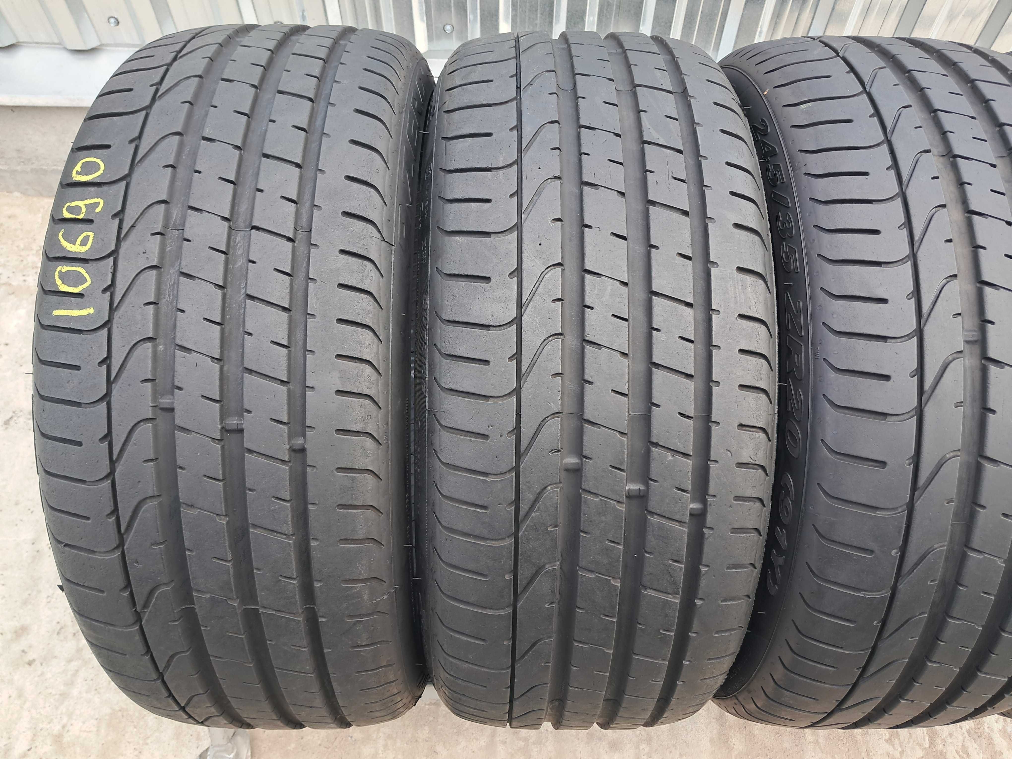 Резина літо 85% протектор Pirelli 245/35 R20 P Zero tm