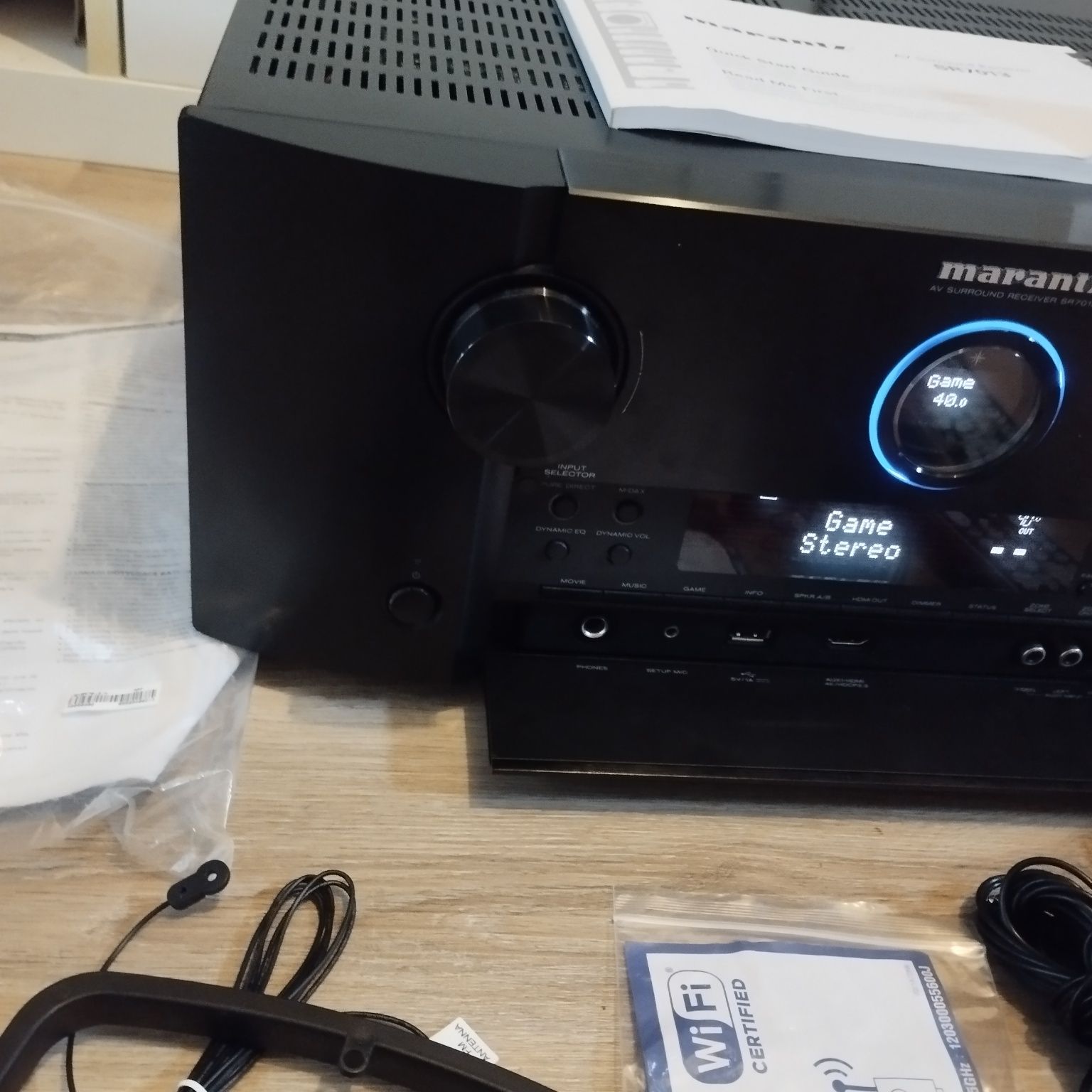 Amplituner MARANTZ SR 7013, stan idealny.