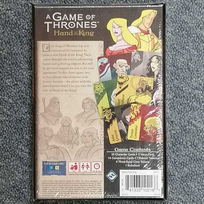 A Game of Thrones: Hand of the King - jogo de tabuleiro
