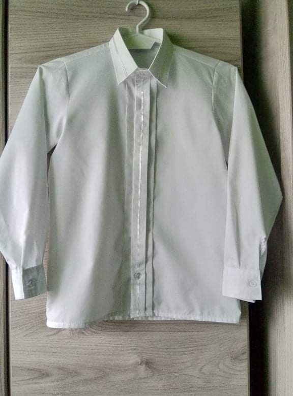 Komunia Alba krótka, spodnie i koszula 128 Komunia