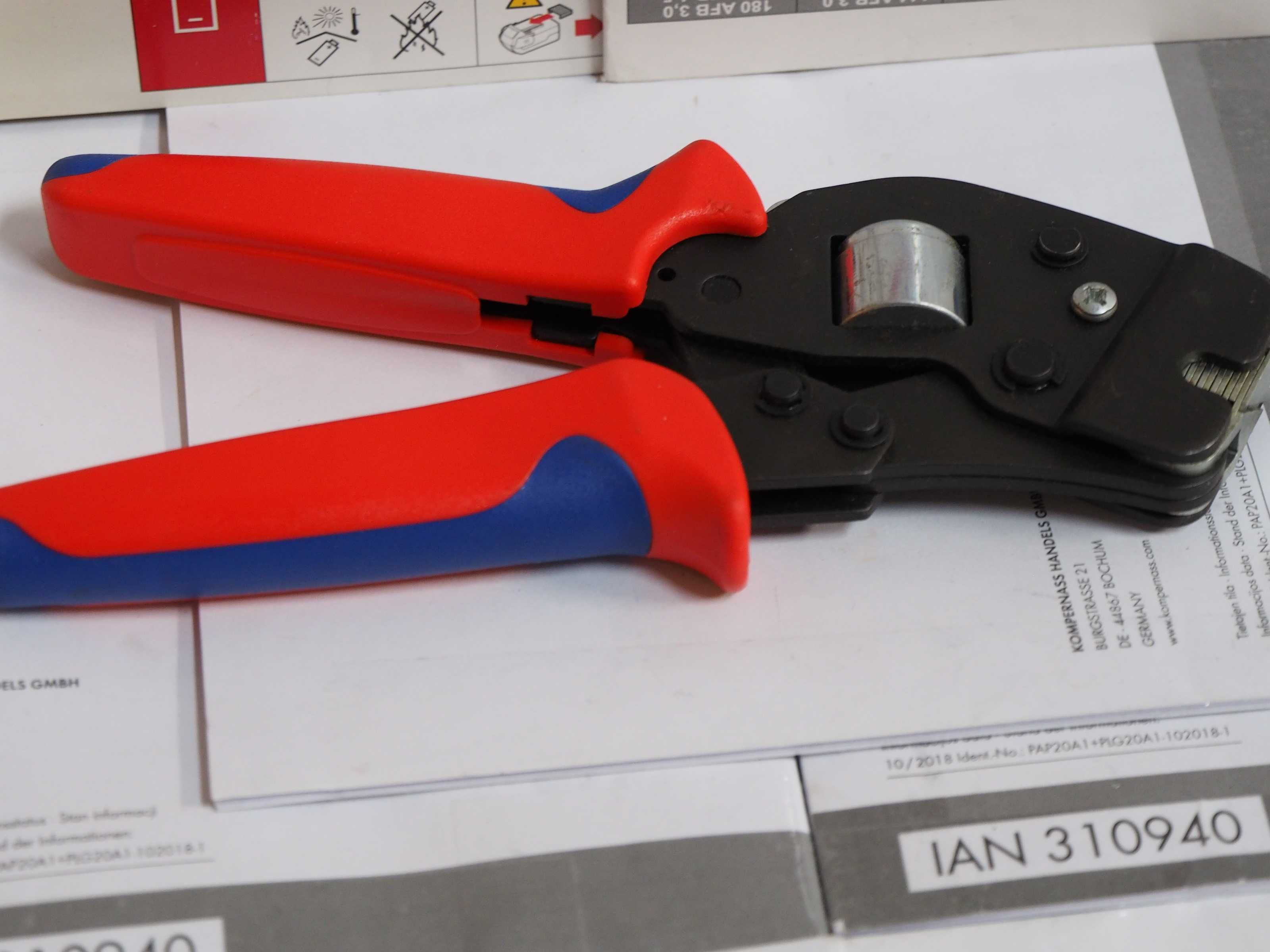 Prasa praska zaciskowa KNIPEX do 16mm szczypce 97 53 09