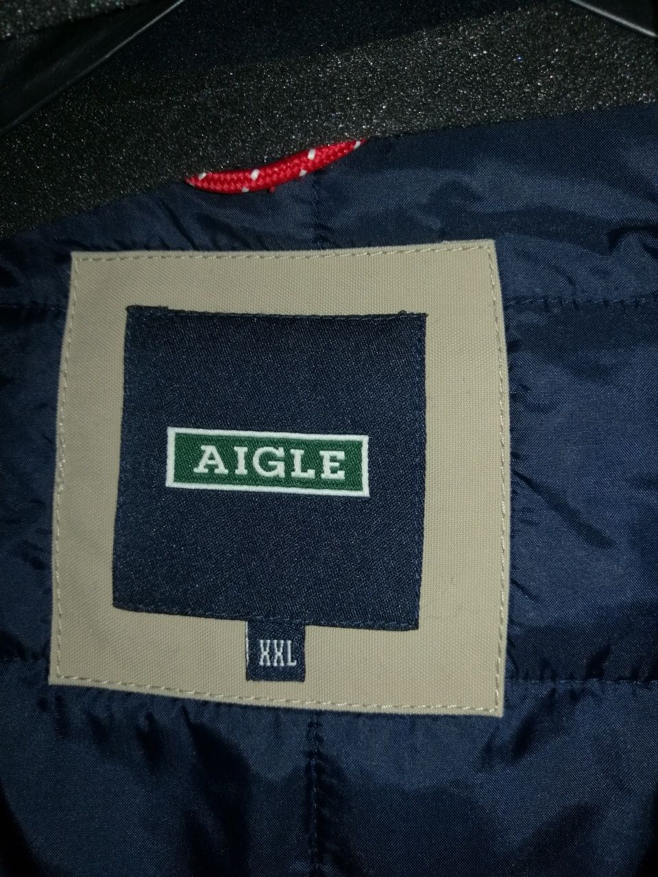 Parka / Blusão impermeável marca Eagle, cor beje, tamanho XXL