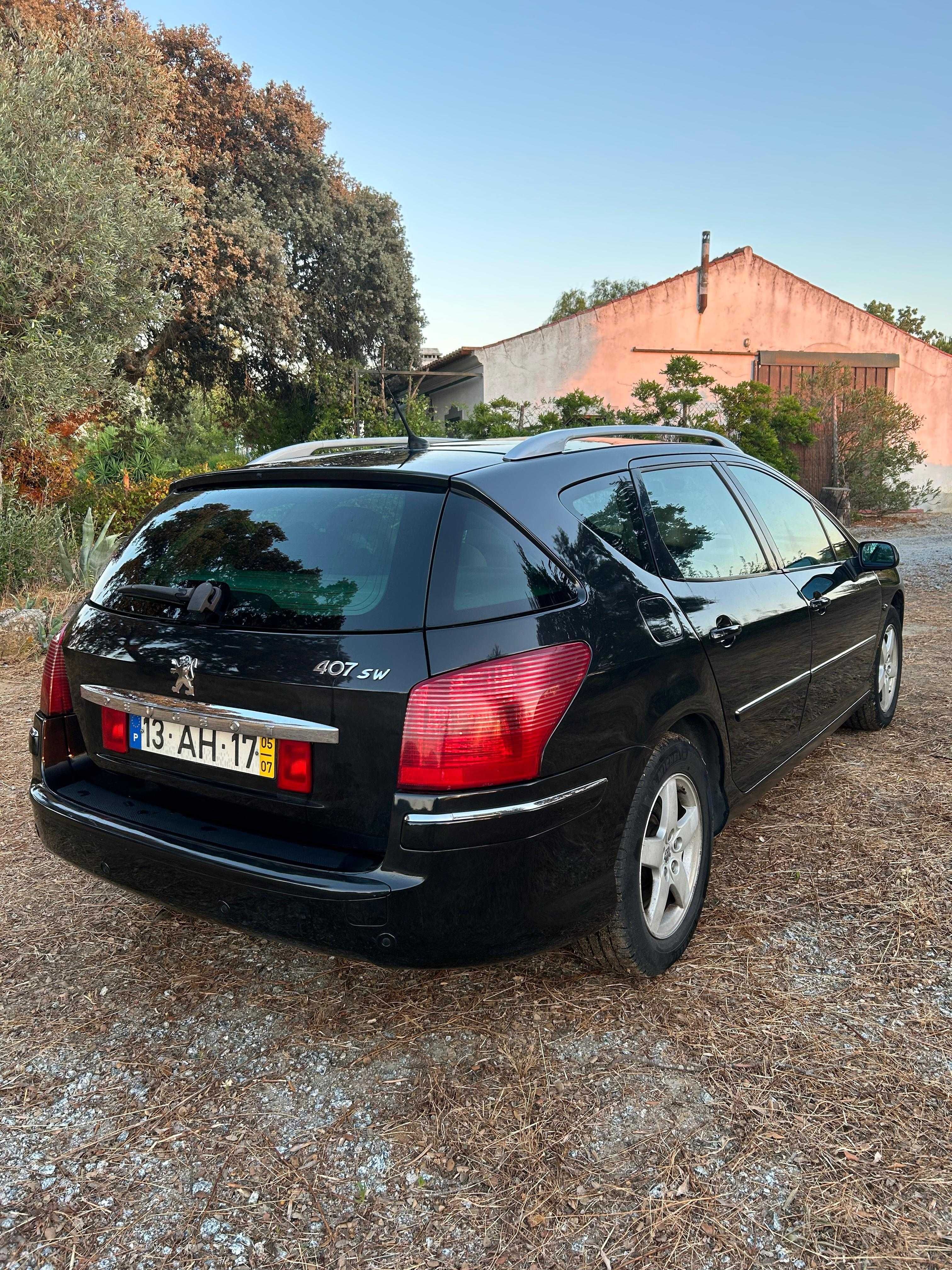 Peugeot 407 SW 2.0 HDi – Elegância, Conforto e Espaço!