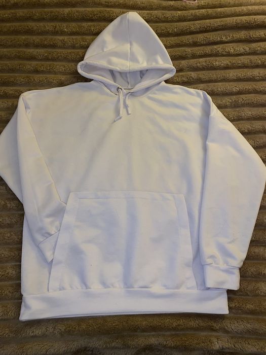 Кофта худі біла двохнитка