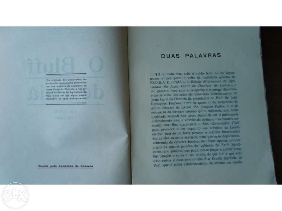 O Bluff de Paiã 1929