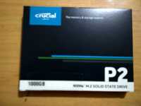 SSD Crucial P2 500-1000gb MVMe 3D NAND Новый Гарантия