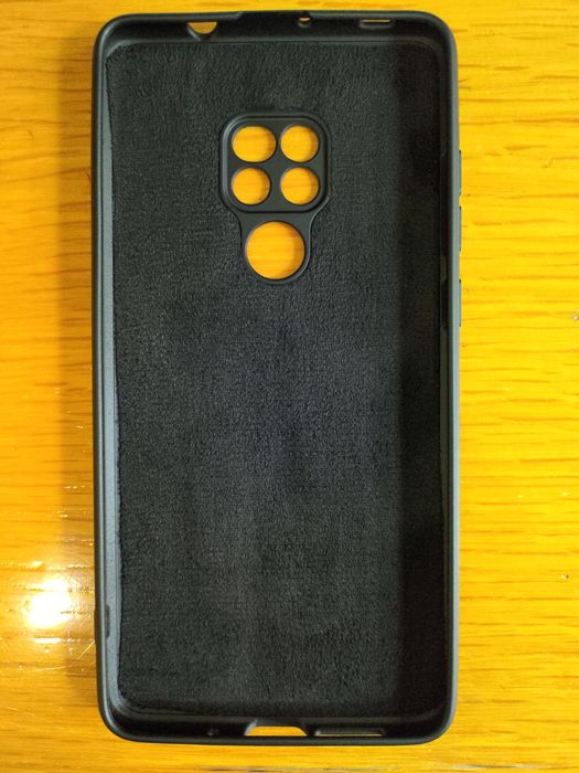 Capa de Gel Preta para Huawei Mate 20