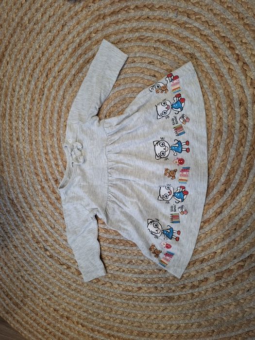 Sukienka  tunika Kicia kocia z CoolClub rozm 62