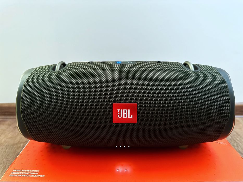 Głośnik przenośny BT JBL Xtreme 2, zielony, stan pedantyczny, komplet
