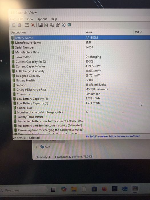 Acer nitro 5 an515-57 i5 11 gen 16gb rtx 3050ti 4gb 512ssd