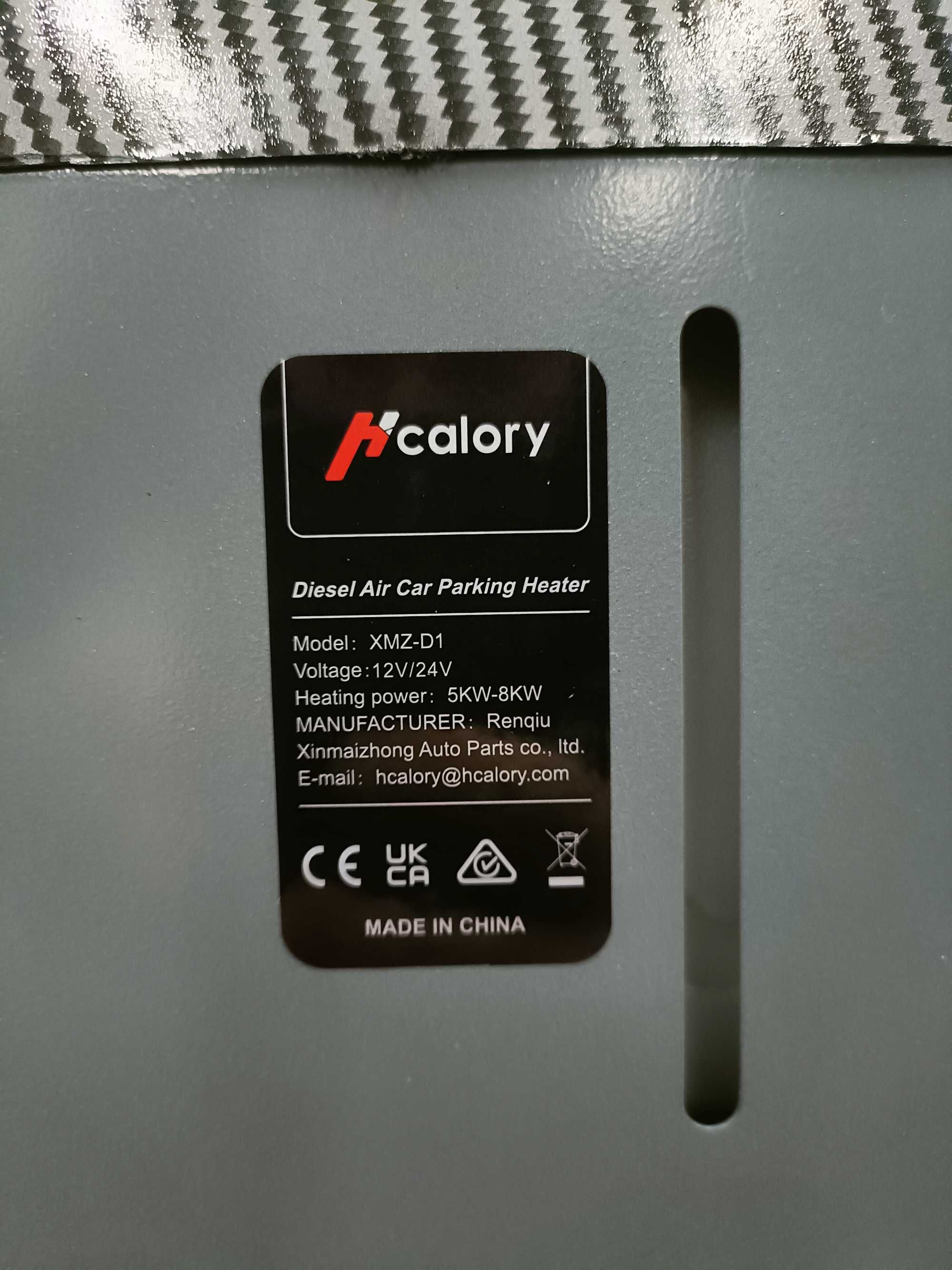 Ogrzewanie postojowe Hcalory HC-A02 12V 24V 8KW