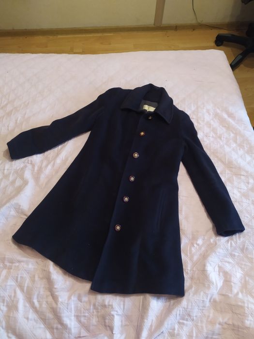 Пальто Valentino Синего цвета Made in Italy