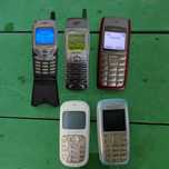 Ретро Nokia 1112, Samsung r200s, Sony CMD j6, Alcatel OT 155 355