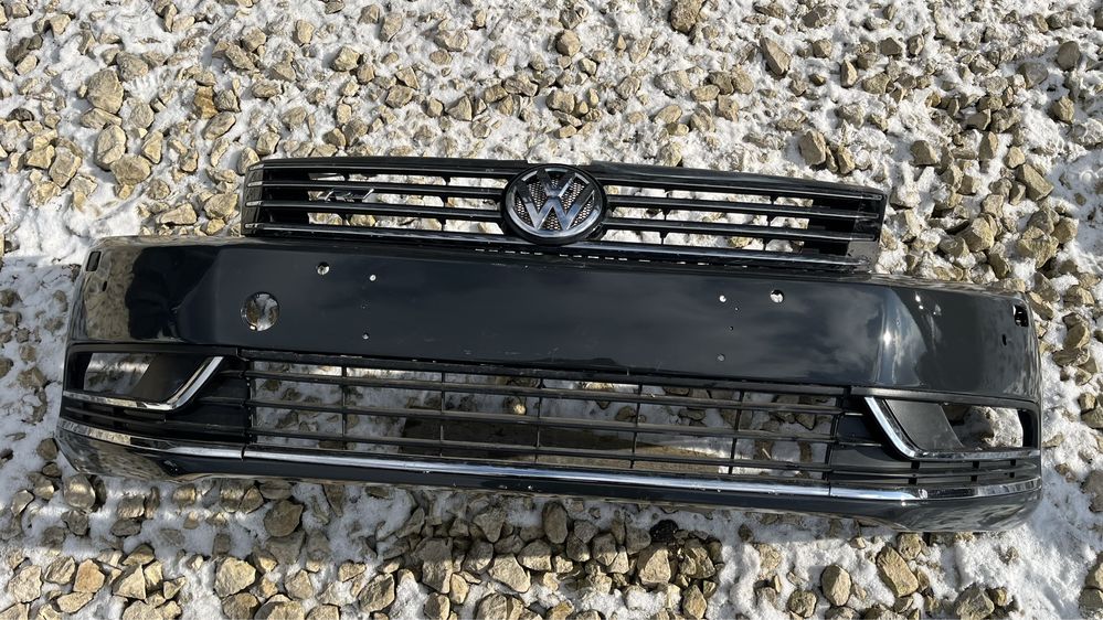 Zderzak przedni 4xPDC SPRYSKIWACZE LI7F VW Passat B7 3aa 11- oryginal