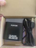 Rozdzielacz Pupow HS306-BK Splitter HDMI 4K UHD 3D przełącznik HDMI