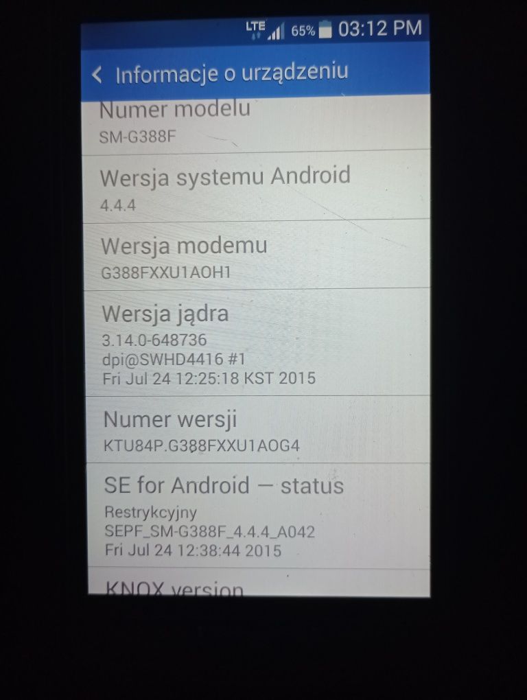 Samsung Galaxy Xcover 3