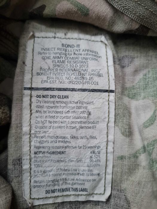 Bluza Mundur Medium Long US Army Multicam OCP ACU