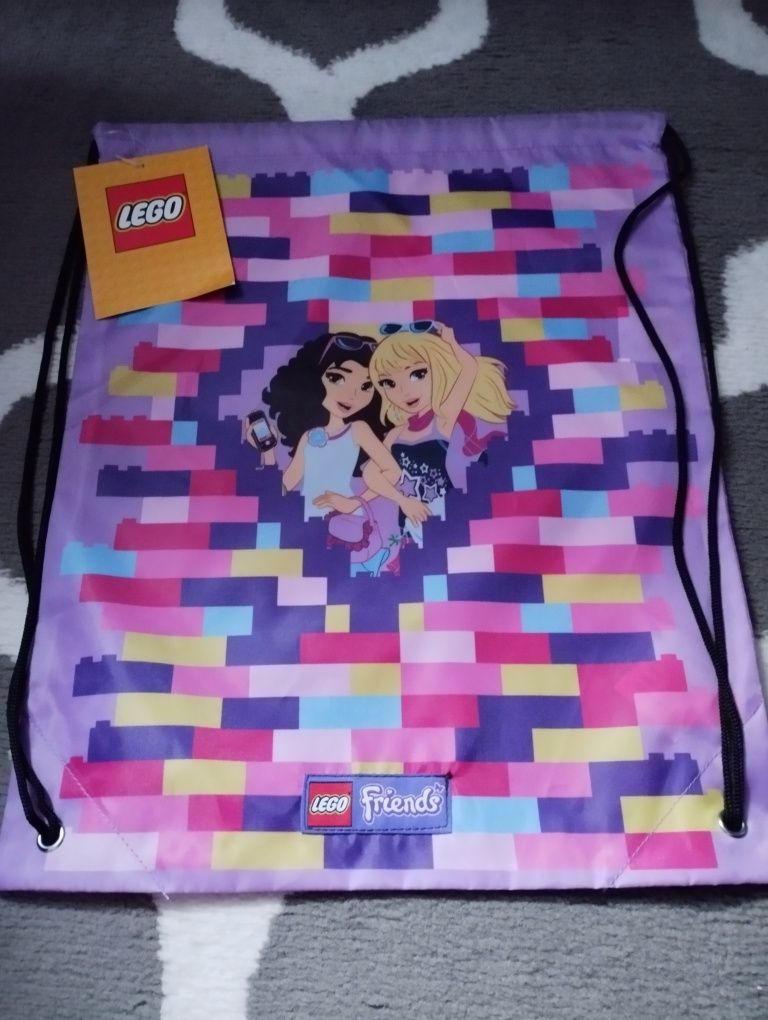 worek na buty dla dziewczynki LEGO friends