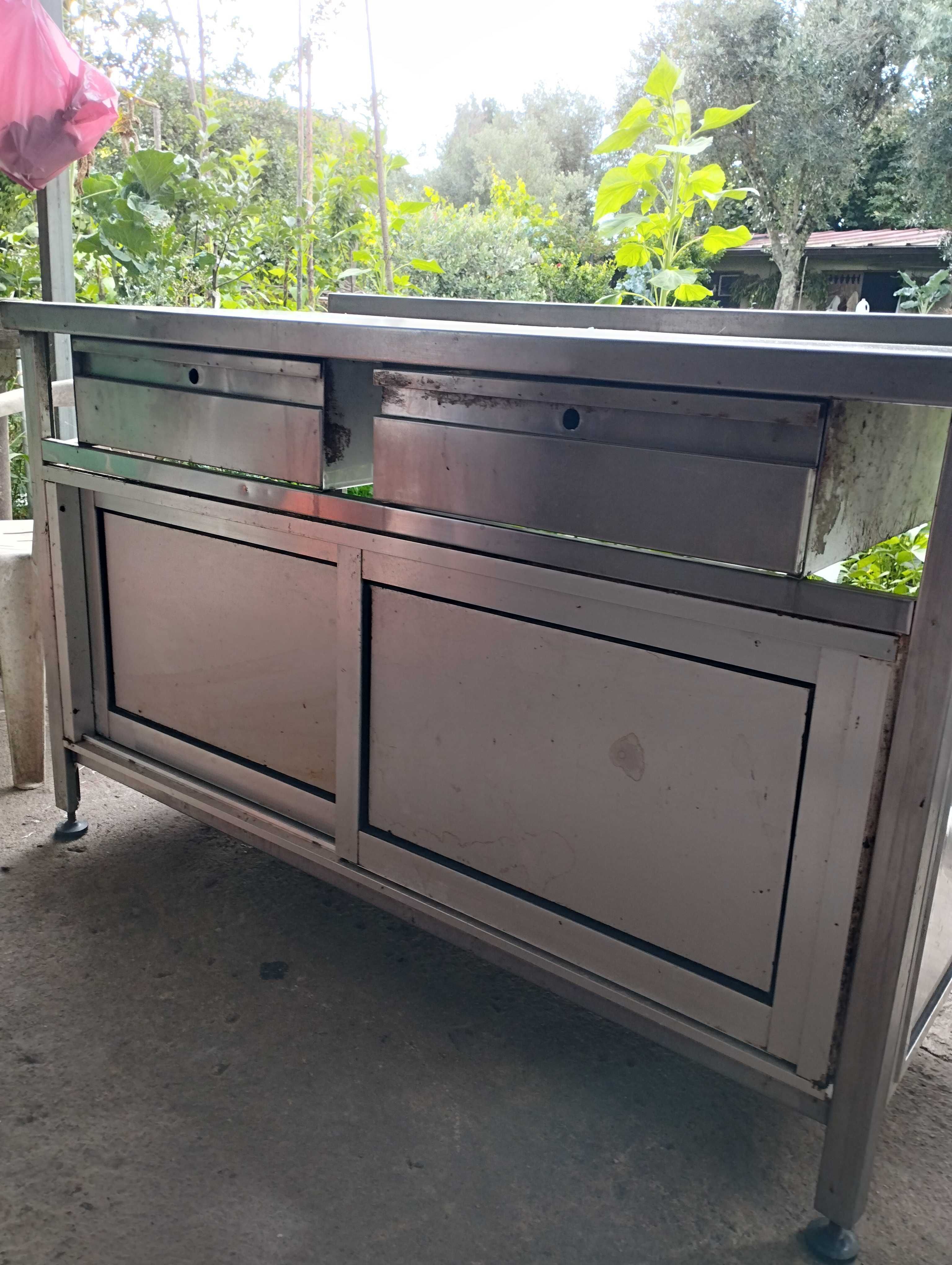 Bancada em inox para venda