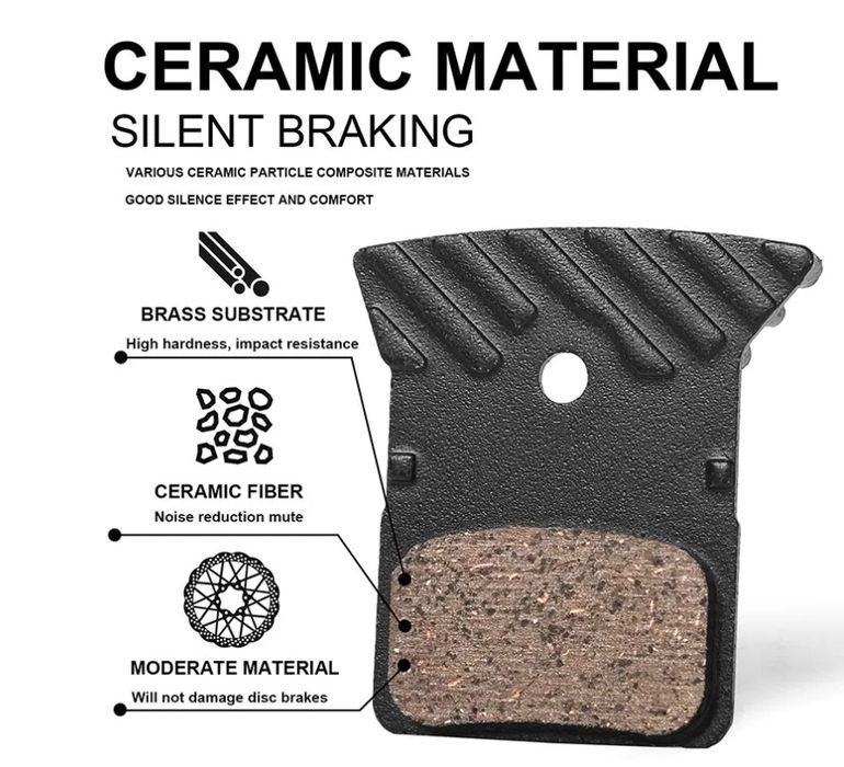 Klocki hamulcowe Ceramiczne Shimano GRX BR-RX810 / BR-RX400 DURA ACE T