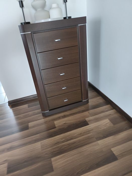 Komplet mebli do salonu 5 elementów szafka rtv