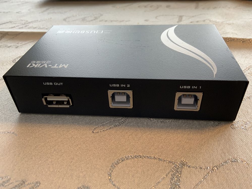 USB switch, nunca usado