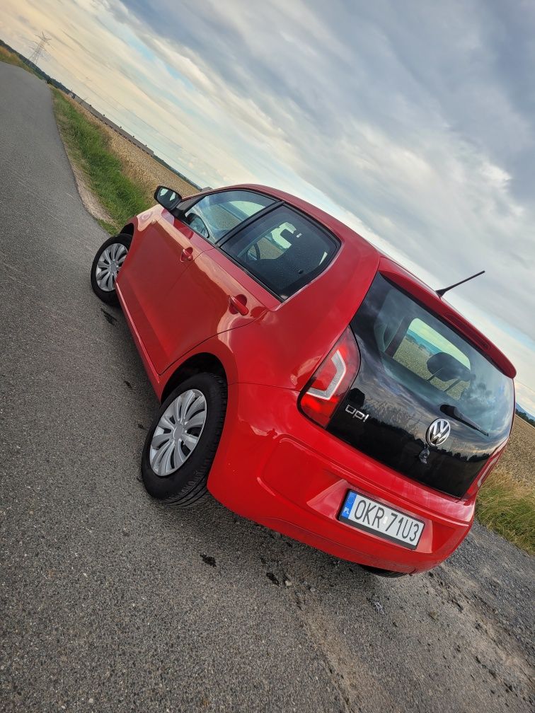 Vw UP! Po serwisie, nowe opony
