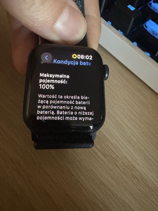 *bateria 100%* Apple Watch SE 2gen GPS koperta 40mm