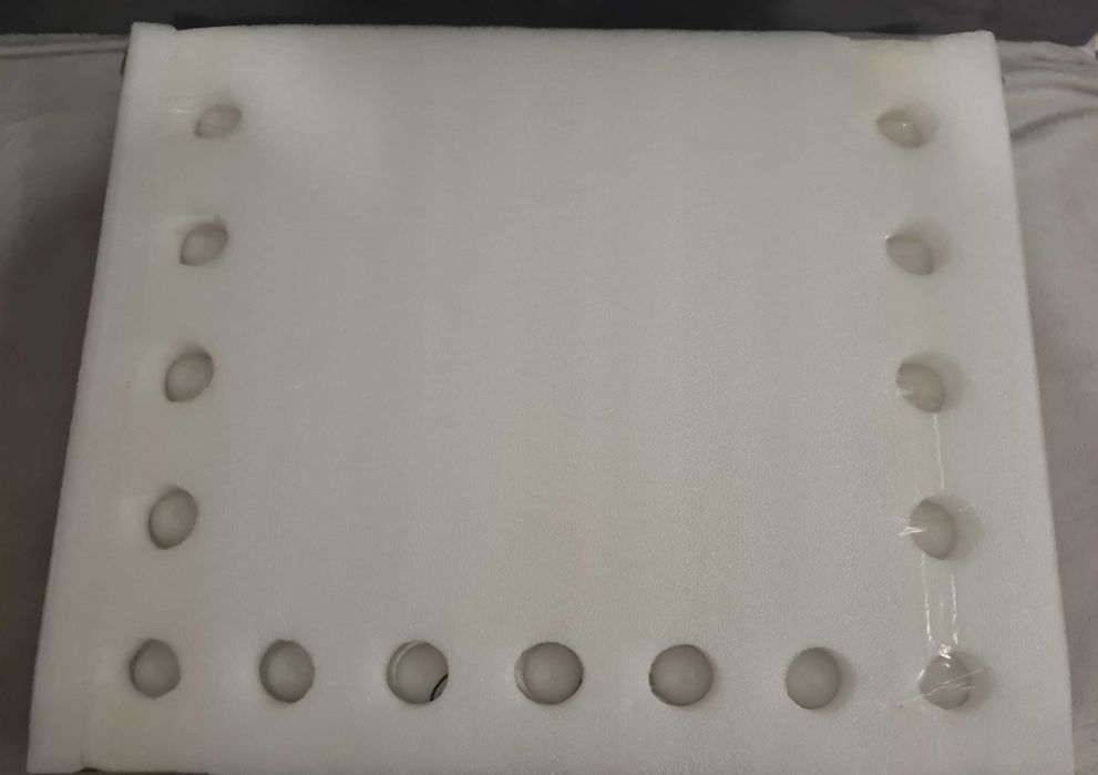 Lustro do makijażu z oświetleniem dotykowe sterowanie 40x50