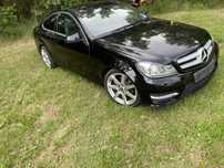 Mercedes C220cdi Coupe AMG Panorama Alu Navi Bi-xenon Led bardzo ładna