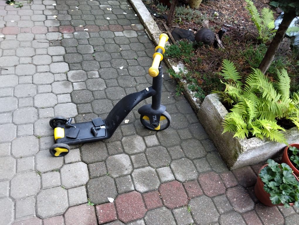 Nadle Skuter 3w1  rowerek hulajnoga