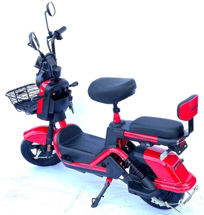 Електричний велосипед Crosser CR2 800W (графенові акб 60V/24Ah)Красный