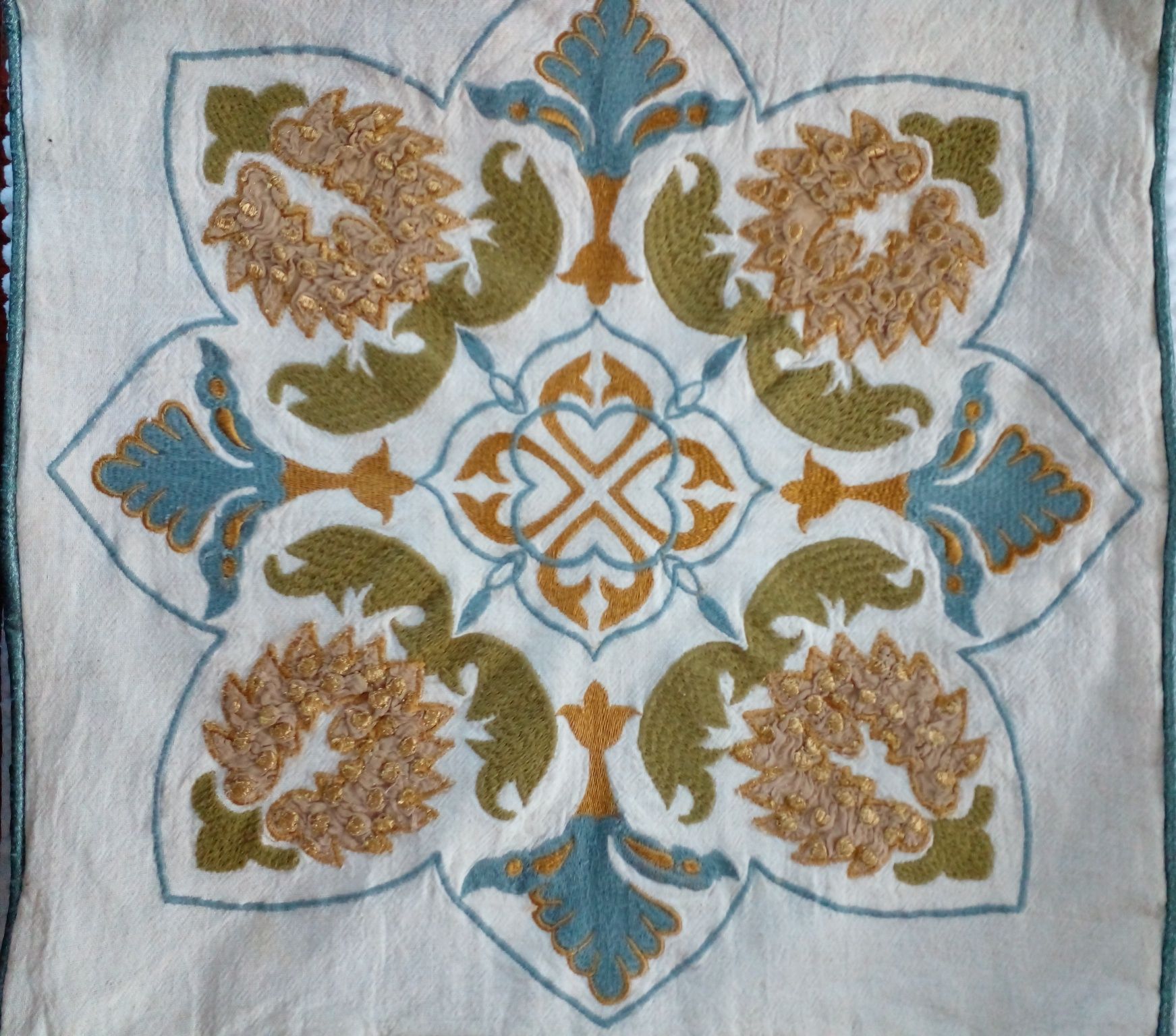 Наволочки на подушку з бавовни і льону 46×46 см.